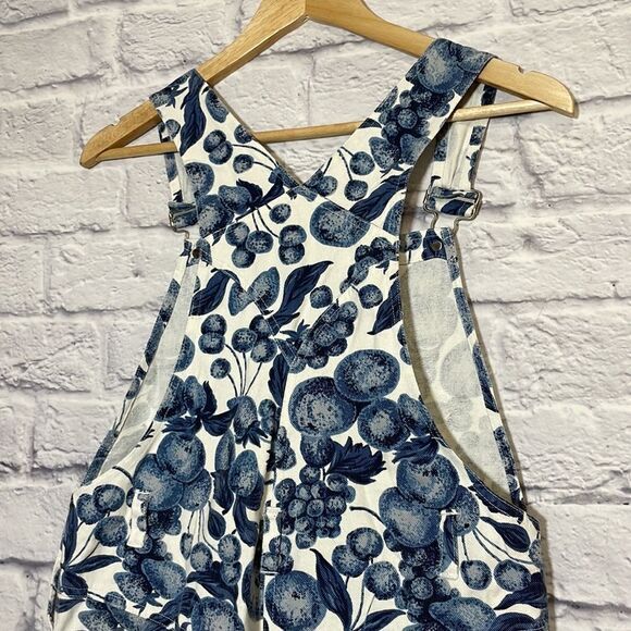 METRO Express Fruit Print Short Overalls Size 14 - Picture 7 of 10